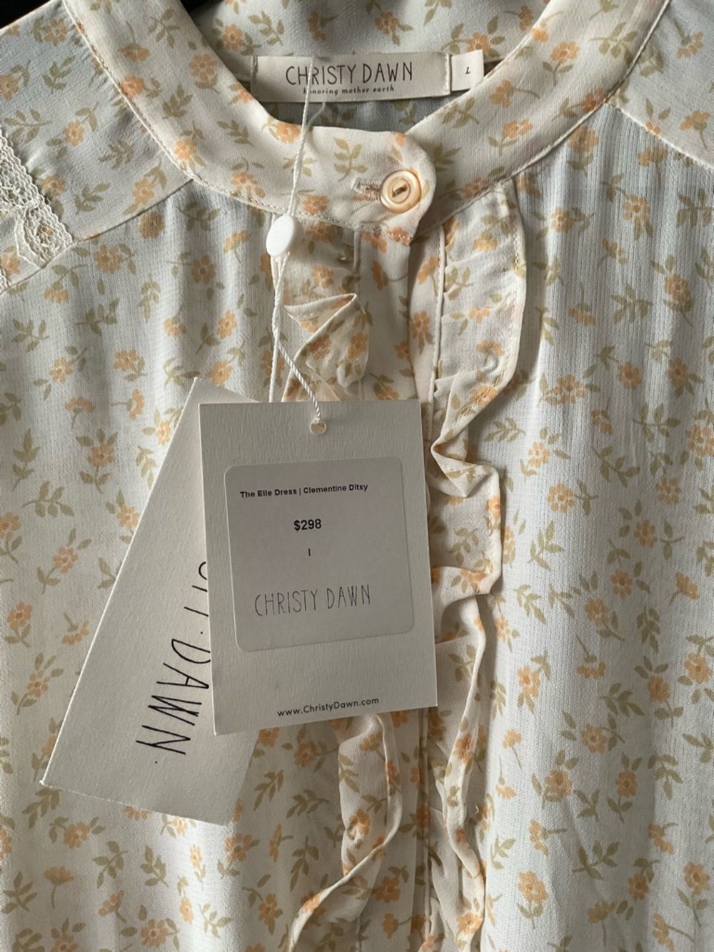Christy Dawn Elle Clementine Ditsy Maxi Dress - Picture 4 of 12